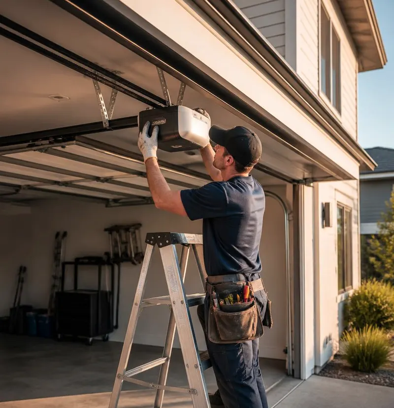 Garage Door Opener Installation in South Holland